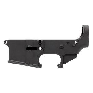 80% Lower Fire/Safe Marked - Anodized Black