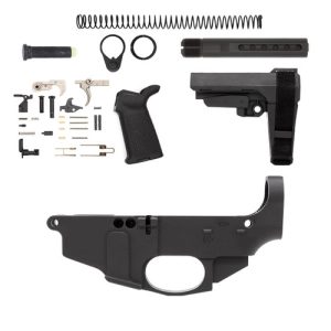 AR-9 80% Lower Assembly - Fire/Safe Marked