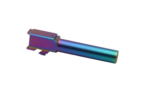 Glock 17 Compatible Barrel - PVD Chameleon