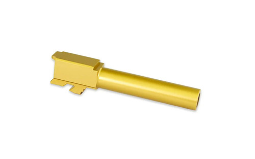 Glock 19 Compatible Barrel with TiN Coating