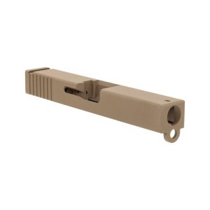 Glock® 19 Compatible Slide w/ Rear Serration - FDE